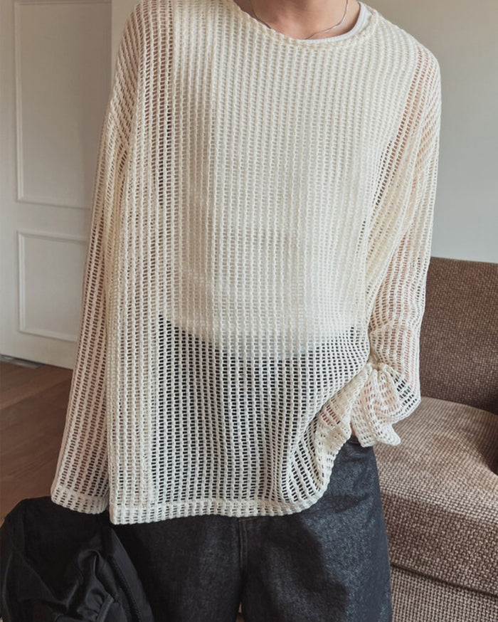 Air Grid Sheer Knit