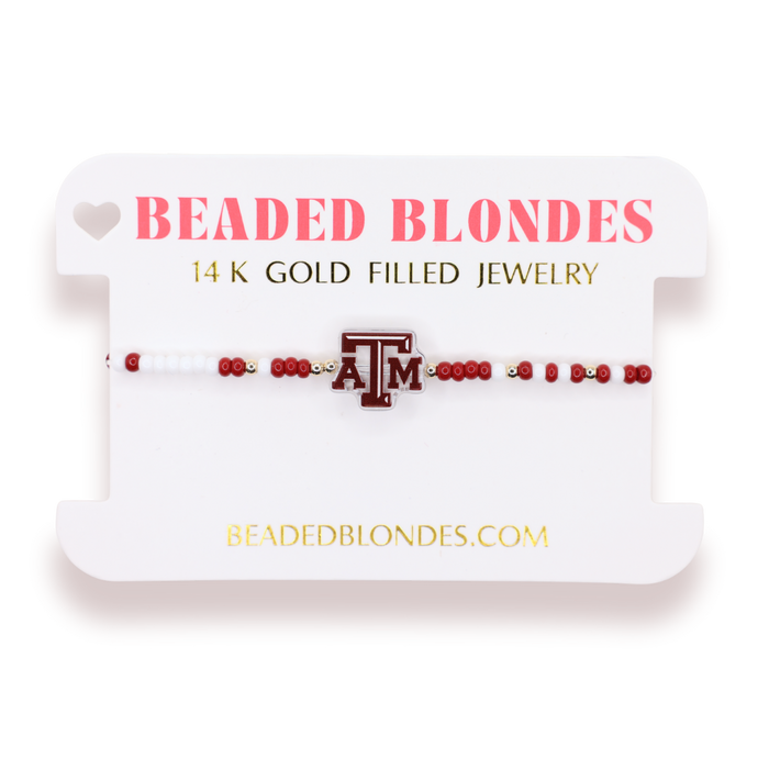 A&M Logo Bracelet on Color