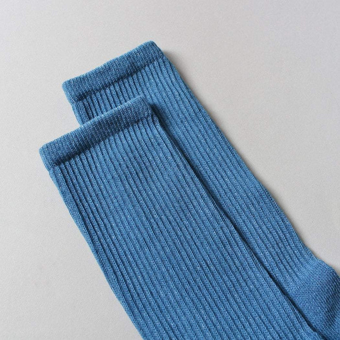 American Trench Silver Crew Socks