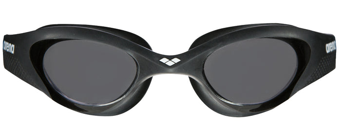 Arena The One swimming goggles with clear lenses and adjustable straps, designed for comfortable fit and optimal underwater vision.