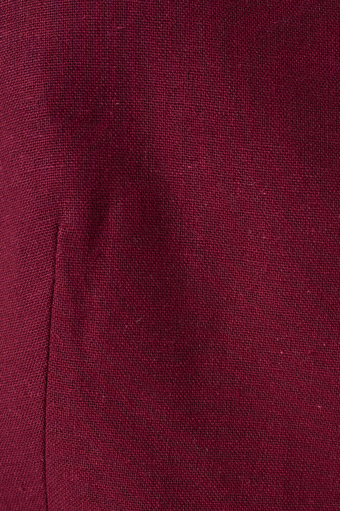 Back Ties Buttoned Sleeveless Vest_5