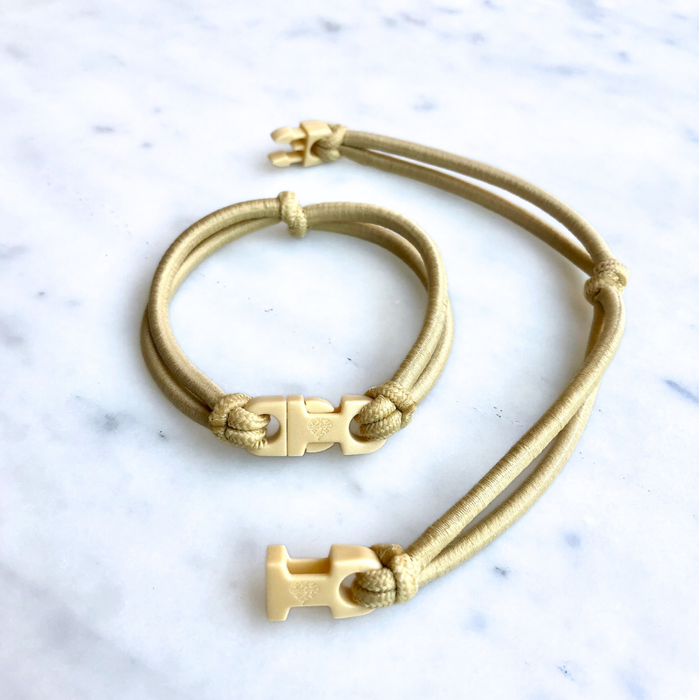 Champagne Blonde / Extra Stretchy Elastic / 5-pack