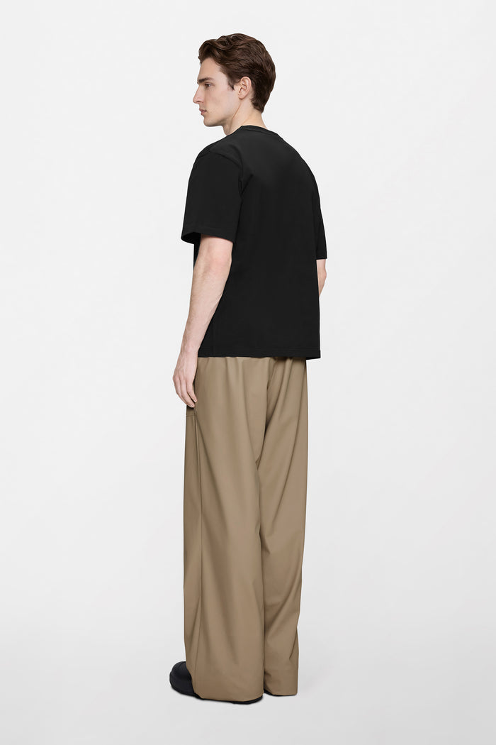 RAINS Classic T-shirt Splash Black Short Sleeve
