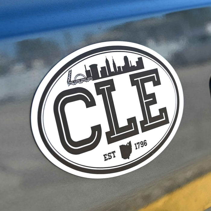 CLE Cityscape - Car Magnet