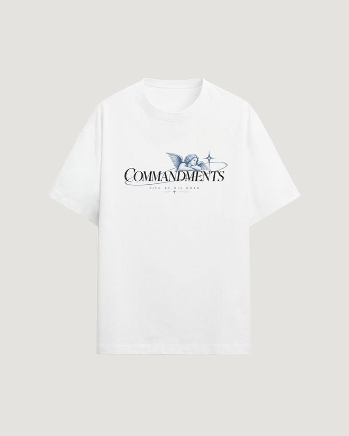 COMMANDMENTS ANGEL T-SHIRT