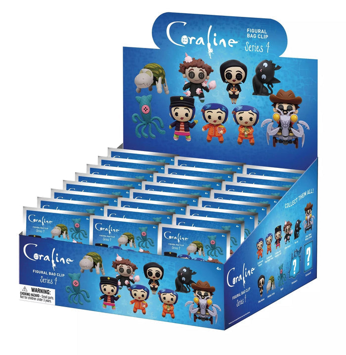 Coraline series 4 monogram bag clip single unit.