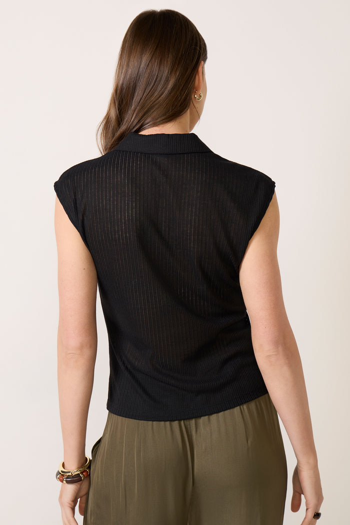 Everyday Muse Collared Tee