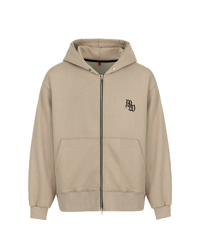 Familia overfit hoodie zip-up