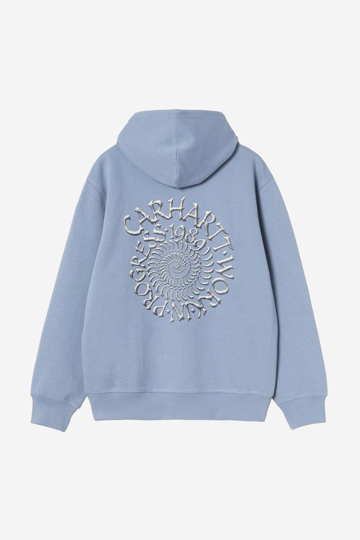 Hooded Spiral Sweat