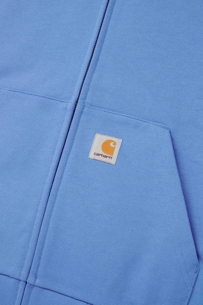 Hooded Square Label Jacket
