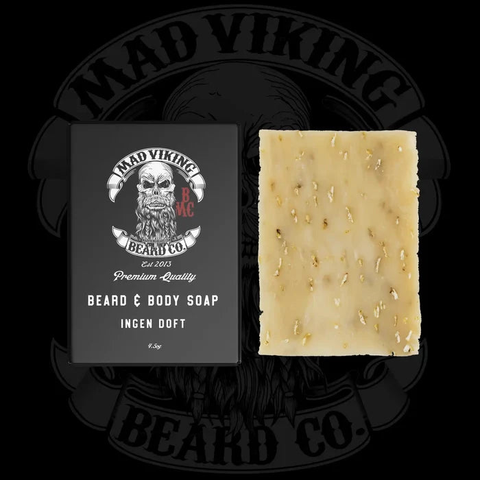 INGEN DOFT (UNSCENTED) BEARD & BODY SOAP