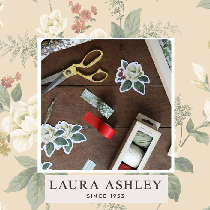 Laura Ashley Raffia Ribbon Set 3 x 20m &Keep