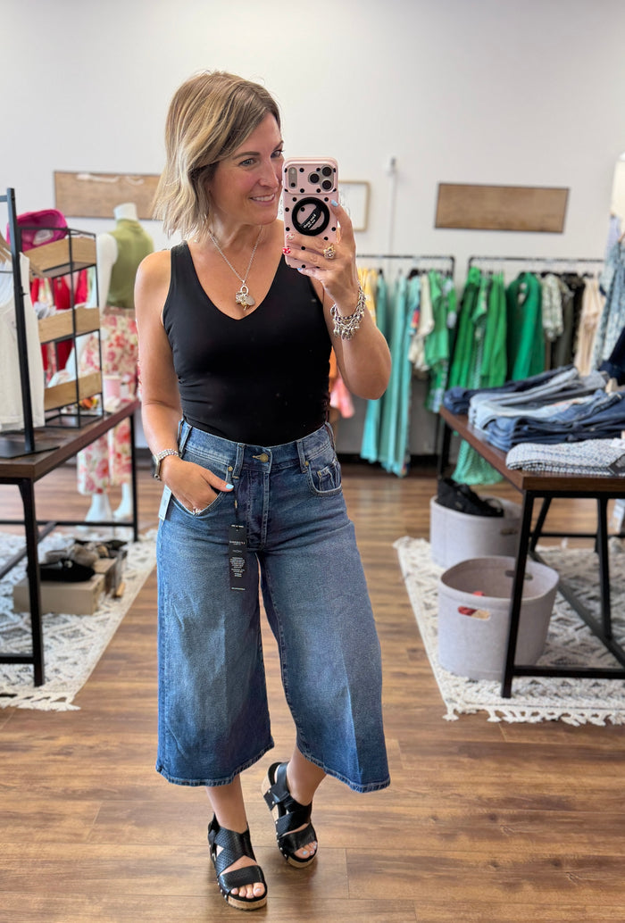 Liverpool - Claire High Rise Relaxed Culotte Pant