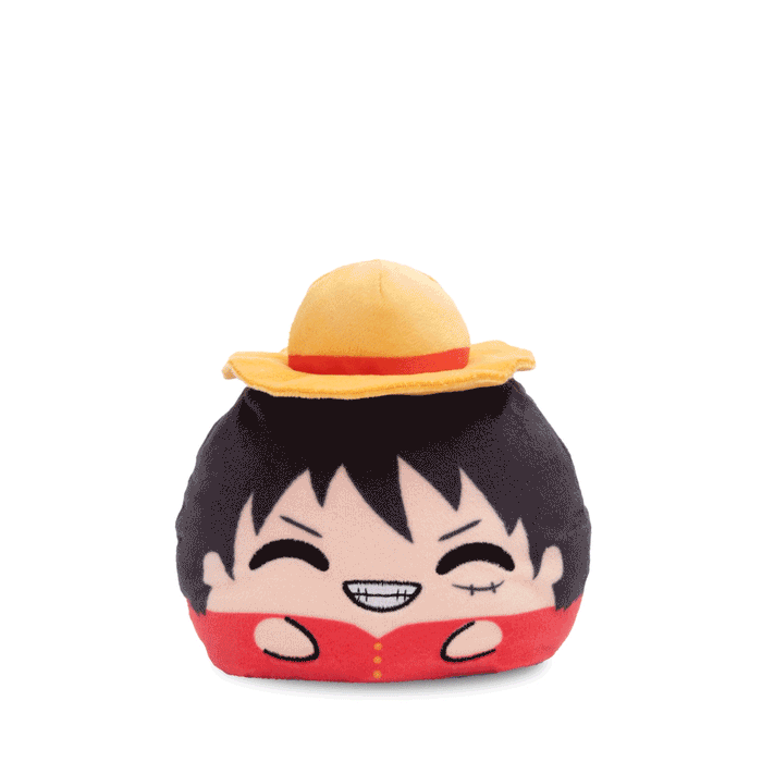 One Piece Luffy 4" Reversible Plushie