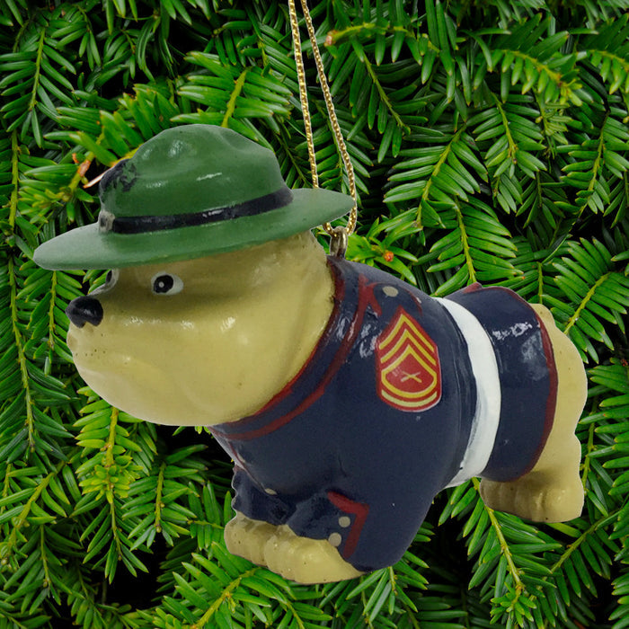 MARINE CORPS BULLDOG ORNAMENT