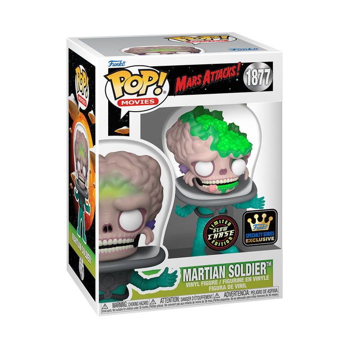 Mars attacks martian soldier special CHASE edition funko pop