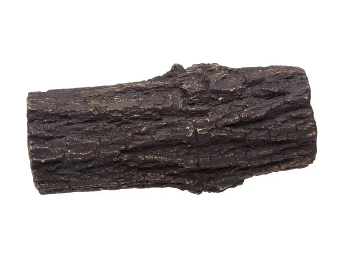 Natural Ceramic Cave Bark — brown ceramic aquarium cave, bark-style finish