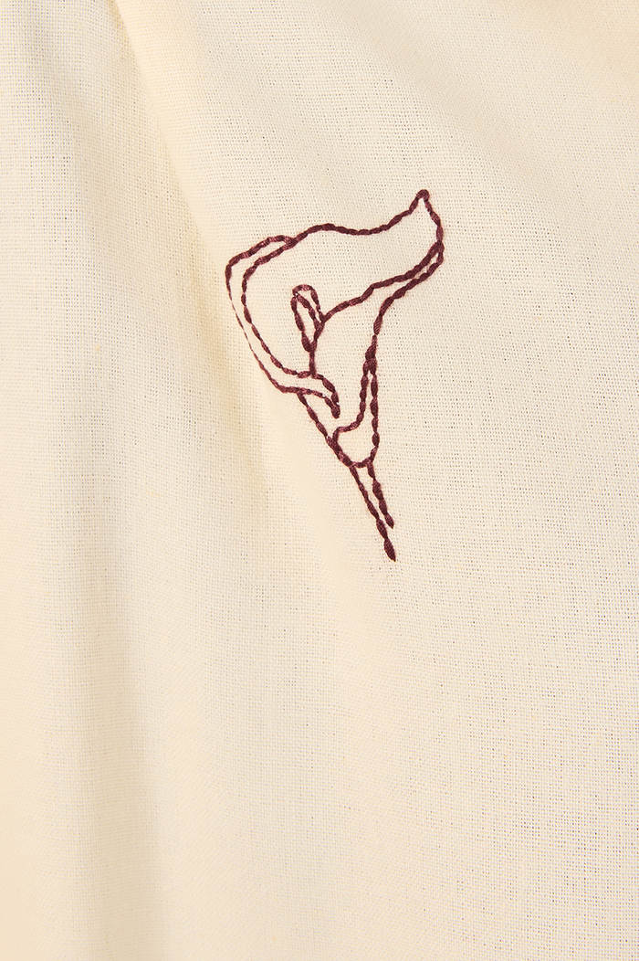 Off-White Embroidered Collared Shirt_8