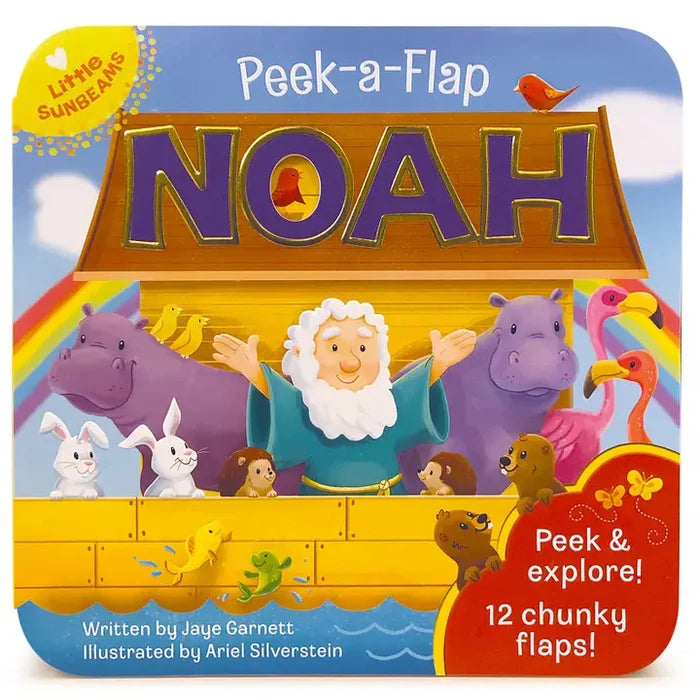 Peek A Flap Noah Interactive Board Book