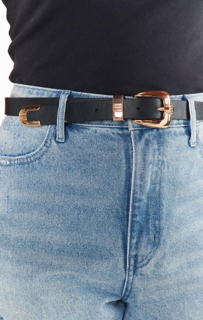 Petit Moments Square Belt ~ Black