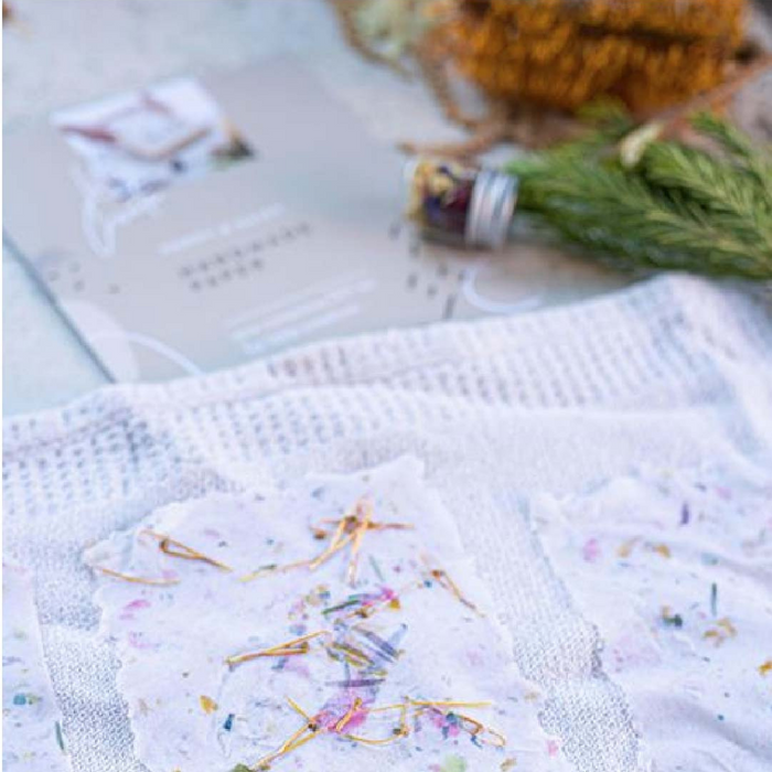 Go-For-Zero-Australia-Poppy-And-Daisy-Designs-Handmade-Paper-Kit-In-Use