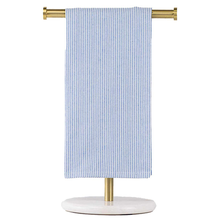 RS - Seersucker Hand Towel - Blue