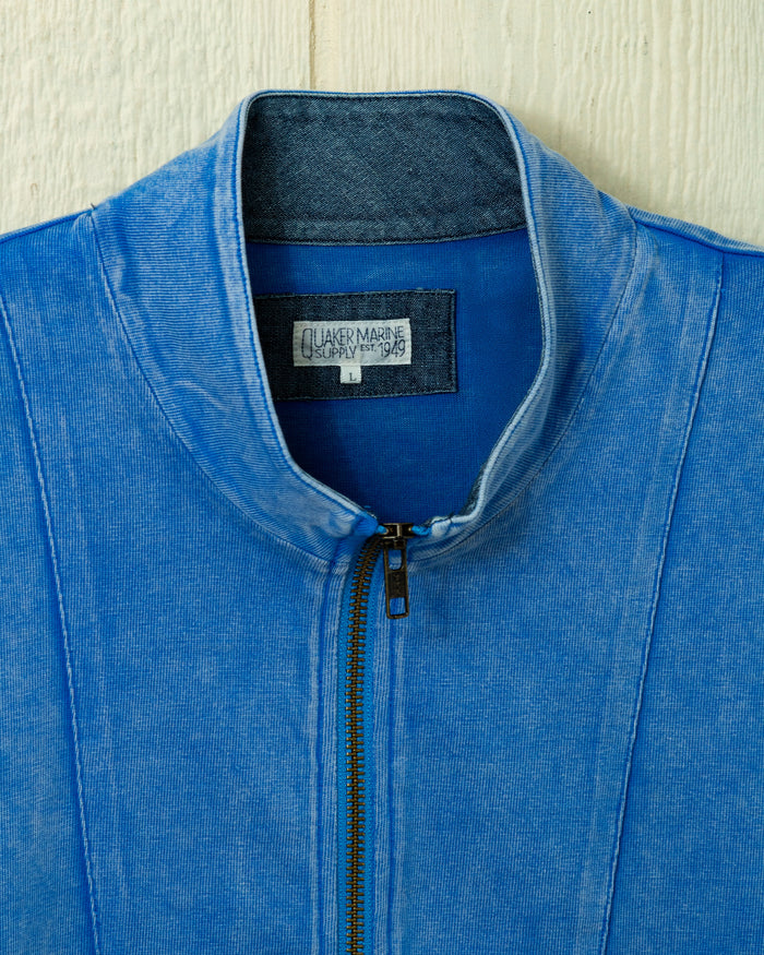 Saltwashed Sconset 1/4 Zip in Chambray