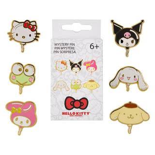 Sanrio hello kitty loungefly pin, single blind box supplied at random