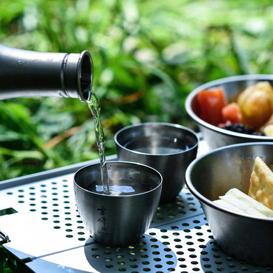 Snow Peak Titanium Sake Cup