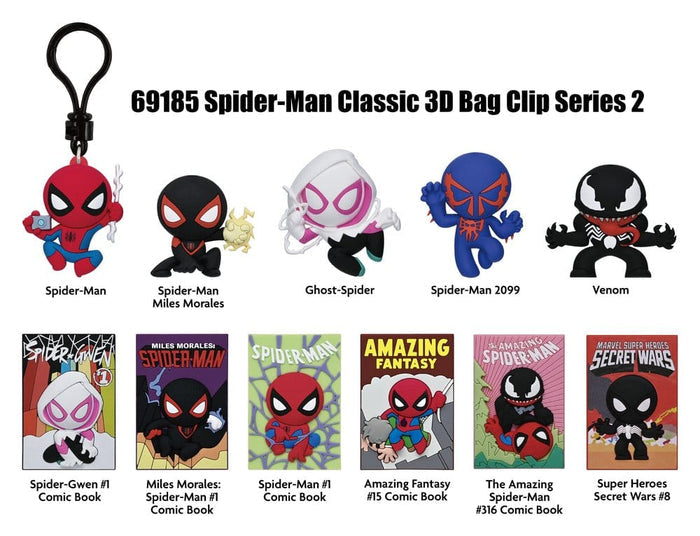 Spiderman series 2 monogram bag clip