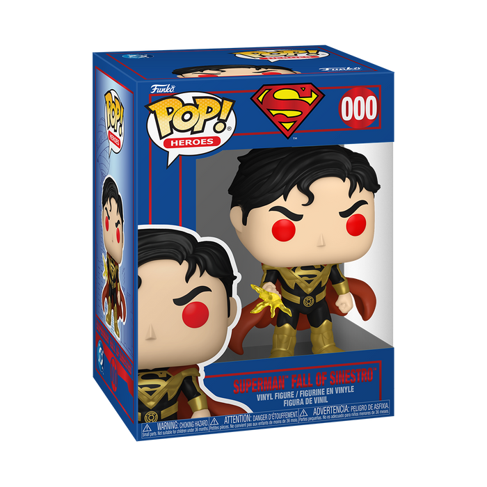 Superman fall of Sinestro funko pop