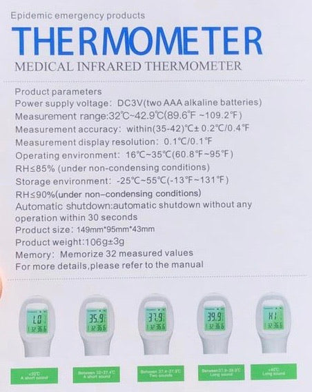 Thermometer low cost $72