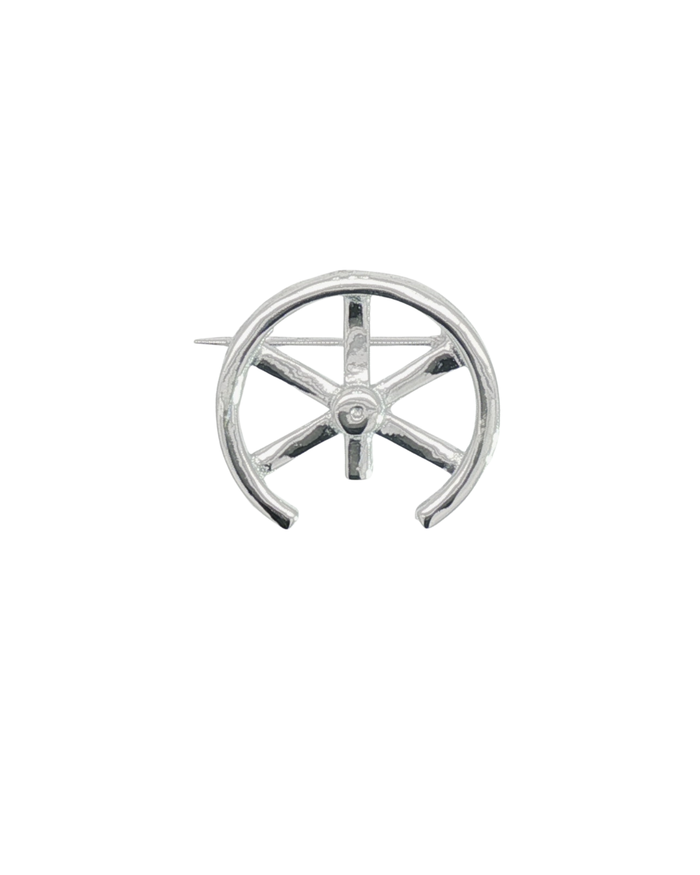 Tuam St. Jarlath's Broken Wheel Brooch