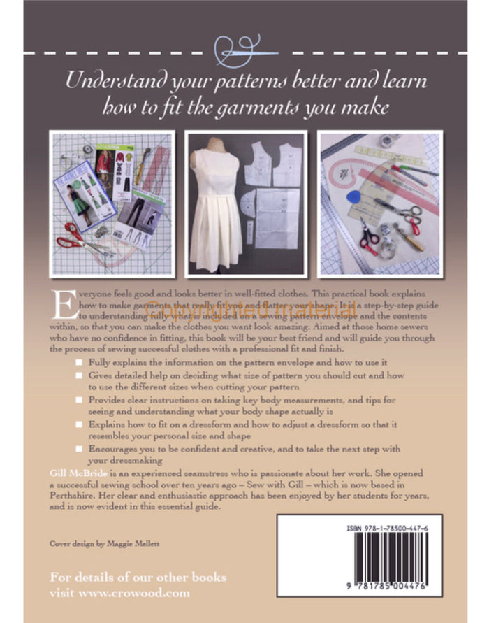 Understanding and Adjusting Sewing Patterns, Gill McBride