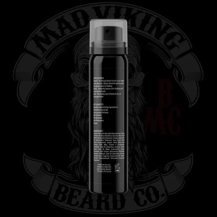 VALHALLA BEARD & BODY LOTION SPRAY