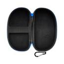 Way Funky Zinc'd Case Closed goggle case, durable protective storage for goggles, black with secure closure.