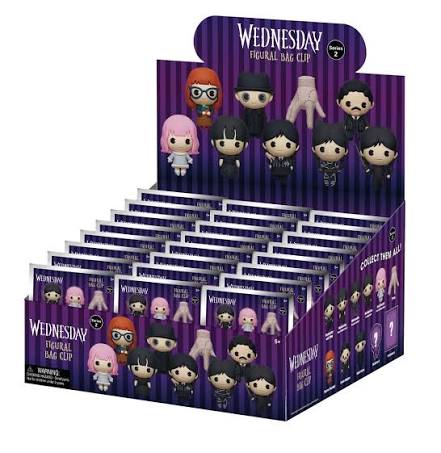 Wednesday series 2 , monogram bag clip figure blind bag, 1 supplied