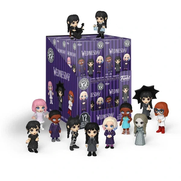 Wednesday tv series Funko Mystery Mini, single blind pack supplied