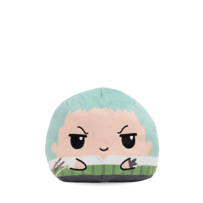 One Piece Zoro 4" Reversible Plushie