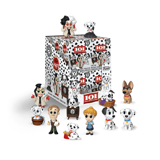 101 Dalmations funko mystery mini,  single random blind pack supplied