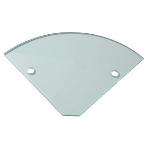 10mm Toughened Glass Corner Shelf RADIUS SHELVES - Image 2