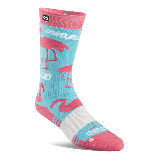 32 2025 Womens Double Sock - Pink