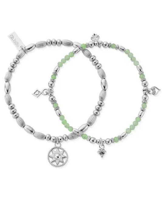 50% OFF ChloBo Harmony Aventurine Set of 2 Bracelets