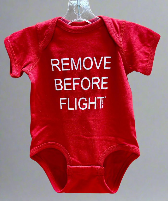 Onesie "Remove before Flight