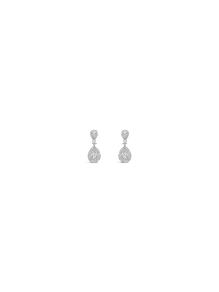 Absolute Silver Drop Earrings SE399SL
