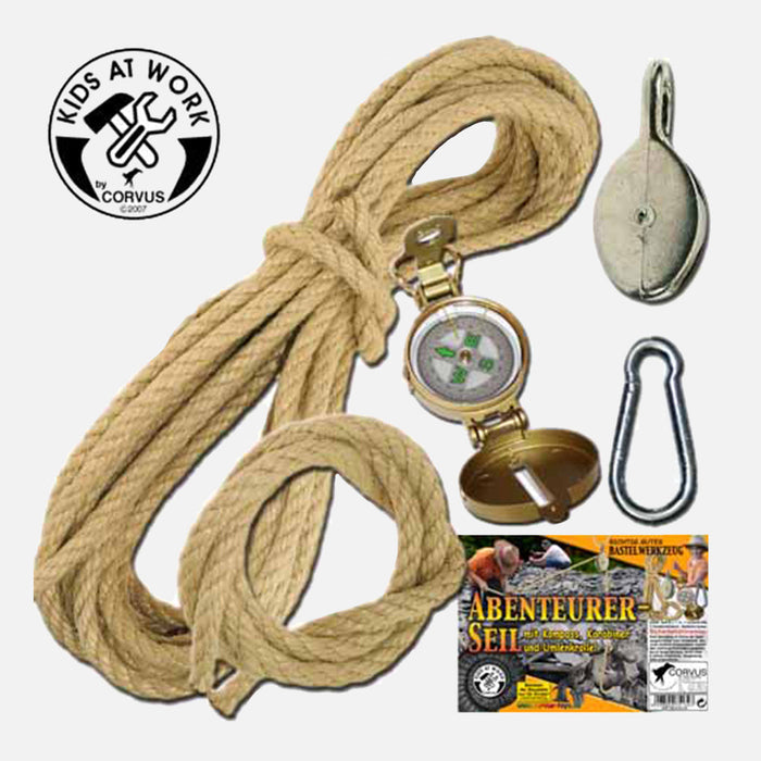 Adventurers Rope & Compass Set - Set of 5