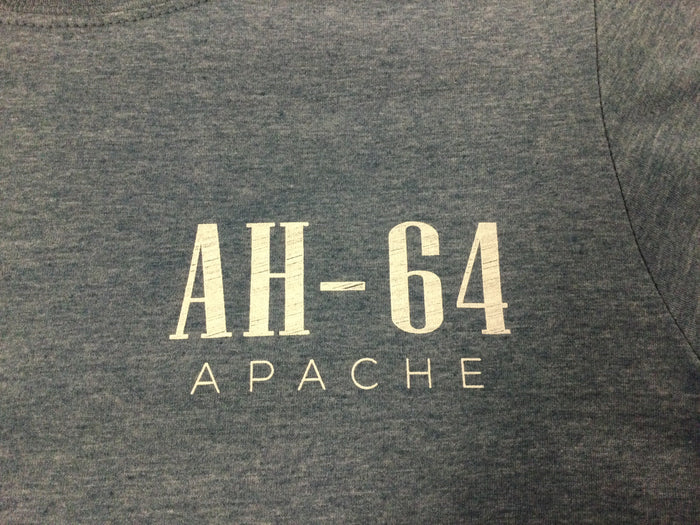 AH-64 Apache Helicopter Sketch2 T-Shirt
