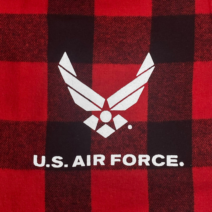 Air Force Wings Buffalo Check Flannel Pants