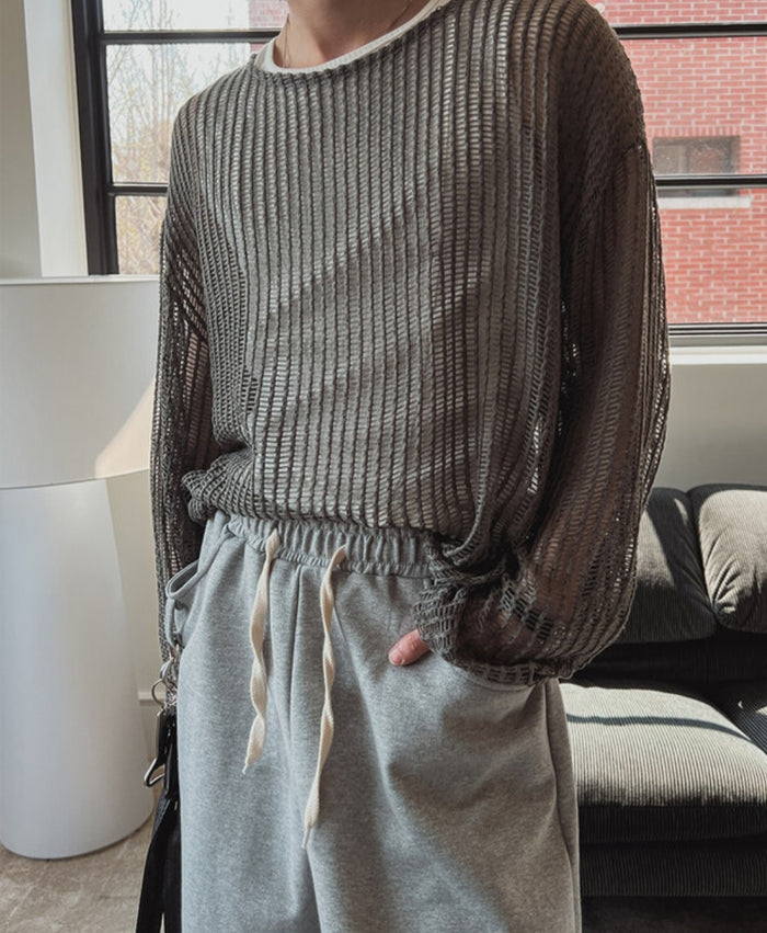 Air Grid Sheer Knit
