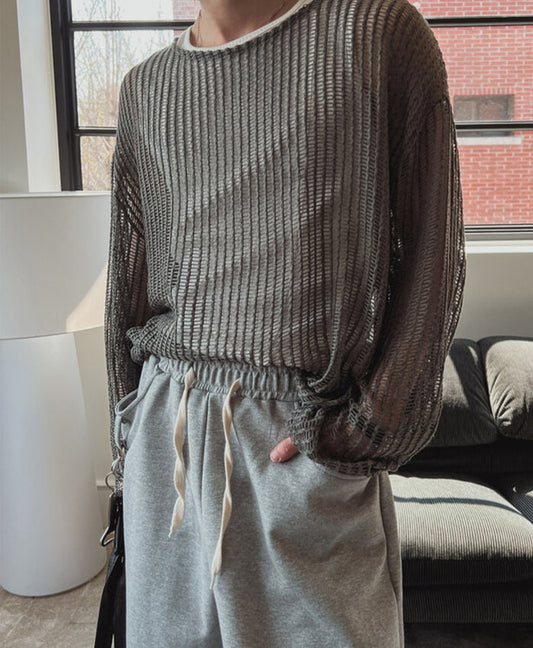 Air Grid Sheer Knit